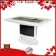 Custom touch screen table for sale coffee supply for education 1