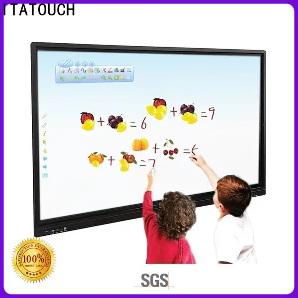 ITATOUCH Latest 4k touch screen monitor for business for classroom 1
