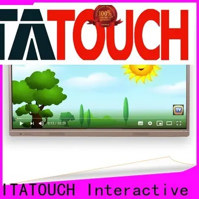 ITATOUCH High-quality large touch screen monitor company for classroom 1