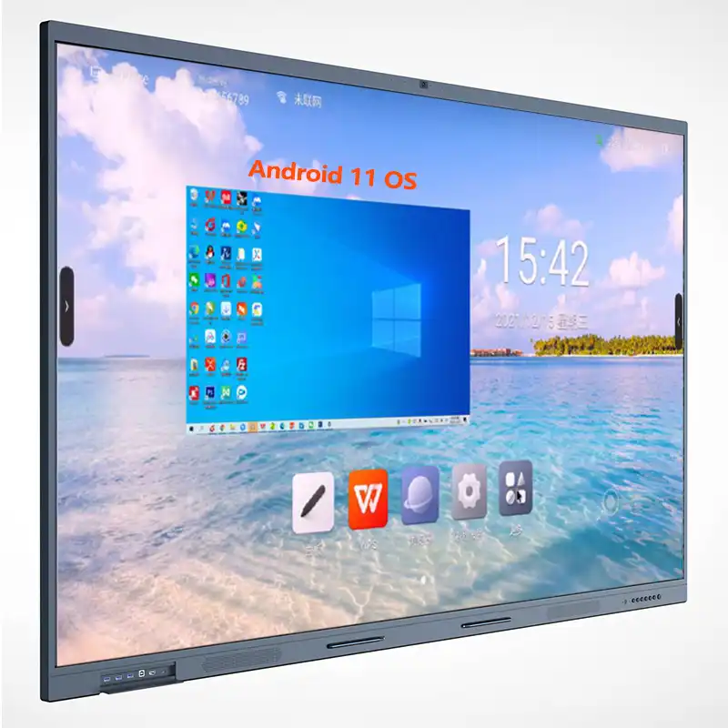 Hot Selling 75 Inches Interactive Flat Panel Multi-Touch 4K Screen for Teaching and Learning OEM Supplier 1