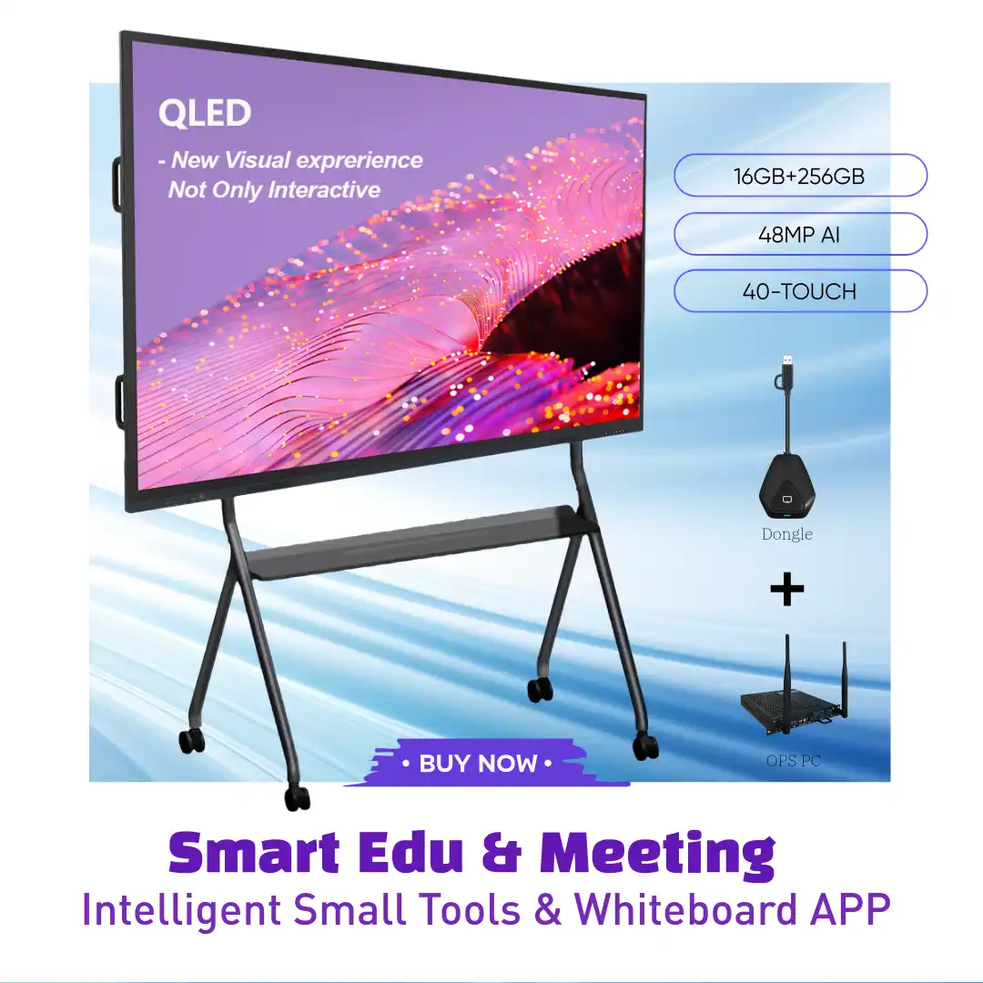 Hot Sale Price 4K Interactive WhiteboardMulti Touch Screen Smart Lcd Board Electronic Digital Display 1