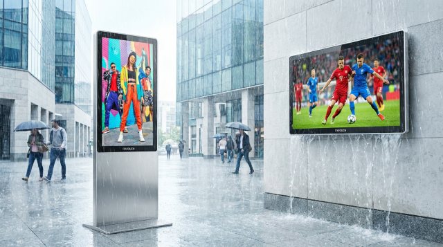 Outdoor LCD Display IP66 3000–5000 Nits Signage