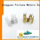 โรงงานผู้ผลิตชิ้นส่วนปั๊มโลหะทนทานสำหรับตัวเชื่อมต่อ Fortuna 1