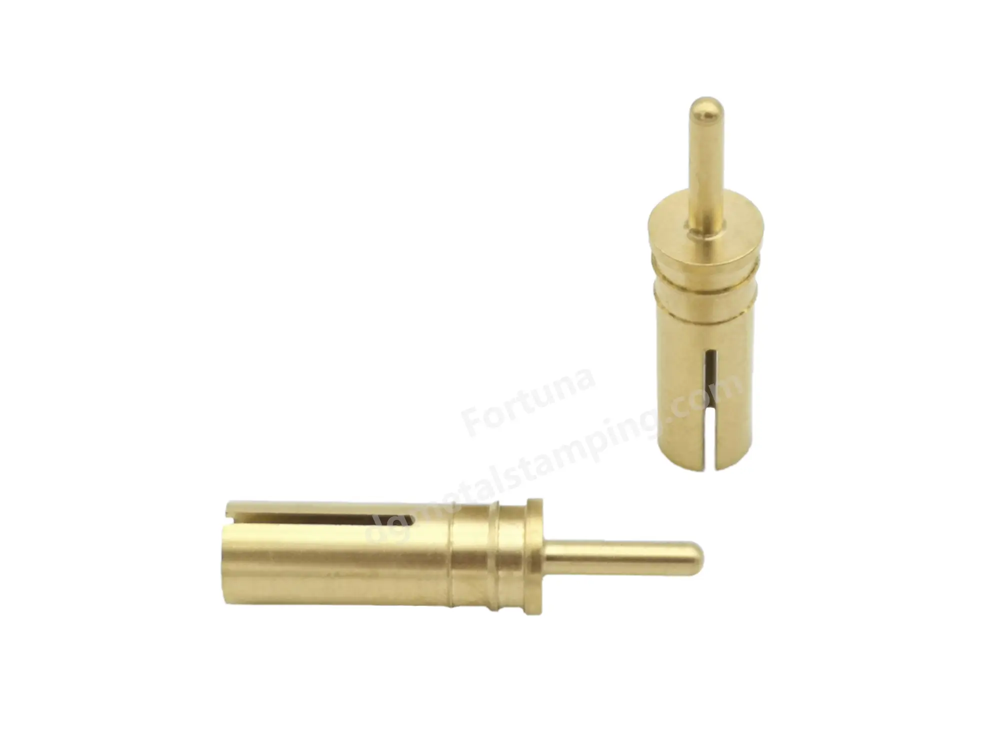 ขั้วต่อกลมแข็งของเครื่องจักร CNC ทองเหลือง 1