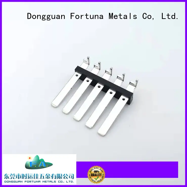 Fortuna Proveedor de estampado de metal de precisión de terminales para conmutación 1