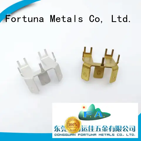 Fortuna Fabricante de servicios de estampado de metal para terminales eléctricos para piezas elásticas. 1