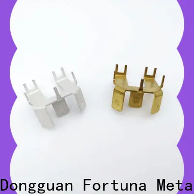 Fortuna accesorios fábrica de piezas de estampado de metal para terminales eléctricos para piezas elásticas 1