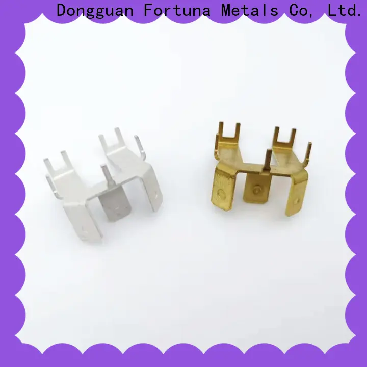Fortuna Conector de piezas de estampado de metal al por mayor para terminales eléctricos para piezas elásticas 1