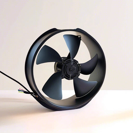 Durable Condenser Fan for Commercial Coolers 1