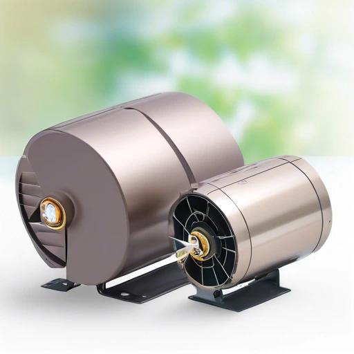 Quiet Operation Fan Motor for Heat Pumps 1