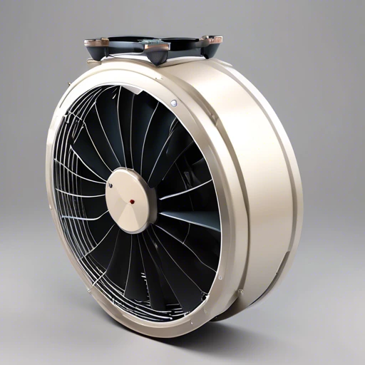 Industrial Grade Condenser Fan for Air Conditioners 1