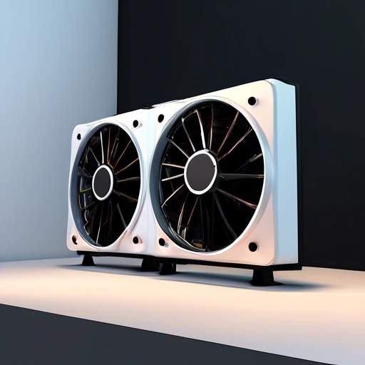 Dual Electric Radiator Cooling Fans 1
