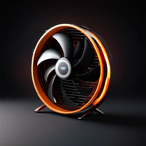 Quiet Operation Radiator Cooling Fan 1
