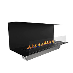 Three Sides Openning Fireplace