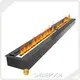 1800mm bio ethanol fireplace