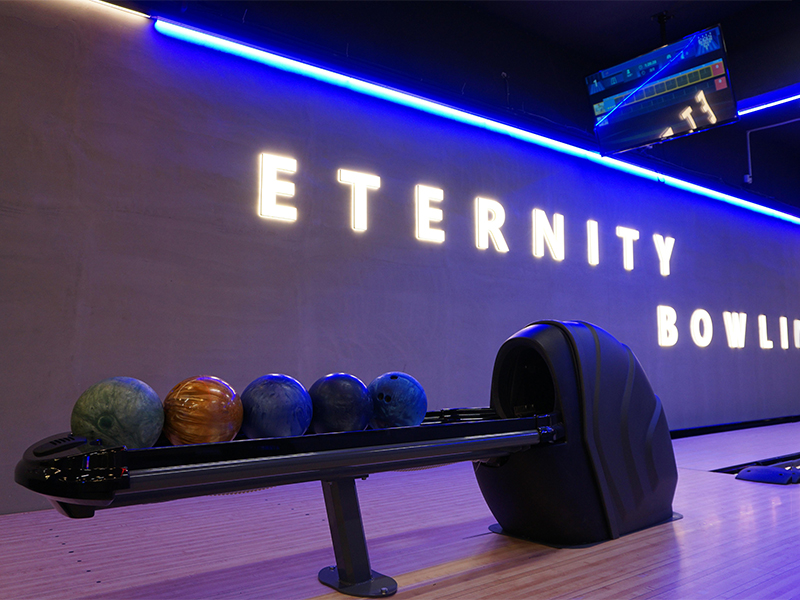 Utilizou o equipamento de boliche da máquina de boliche/equipamento de boliche Brunswick - - Eternidade 3