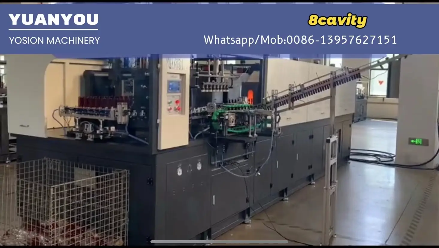 Fully Automatic PET Bottle Blowing Machine