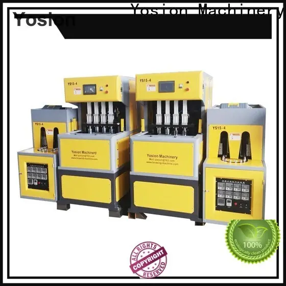 Yosion Machinery 2 cavity semi automatic pet bottle blowing machine for business for making bottle 1