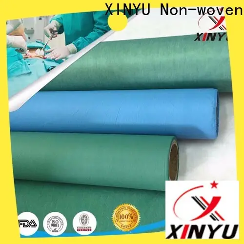 XINYU Non-woven Reliable  laminated non woven fabric manufacturer Suppliers for bed sheet 1