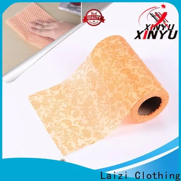 XINYU Non-woven Excellent non woven fabric wipes factory for kitchen wipes 1
