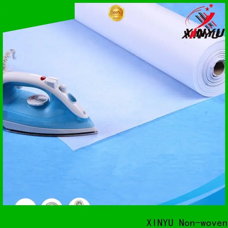 XINYU Non-woven Wholesale nonwoven interlining fabric company for collars 1