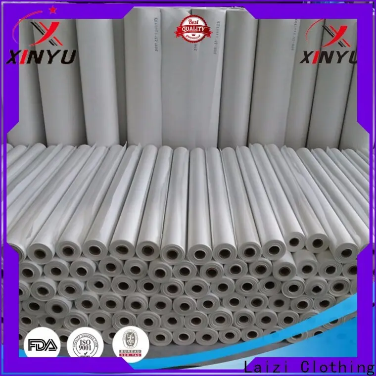 XINYU Non-woven non woven fabric interlining manufacturers for collars 1