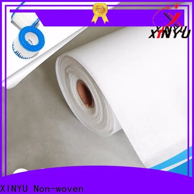 XINYU Non-woven Excellent filter fabric factory for air filtration media 1
