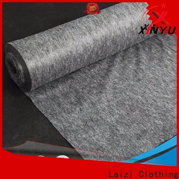 XINYU Non-woven Wholesale non fusible interlining Supply for dress 1