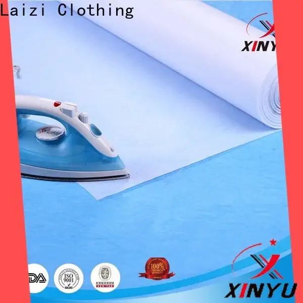 Reliable  non woven fusible interfacing Suppliers for embroidery paper 1