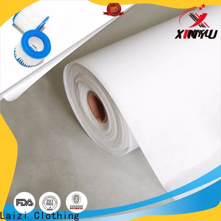 XINYU Non-woven Reliable  air filter fabric Suppliers for particulate air filter 1