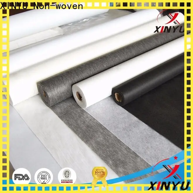 Best non woven fusible interlining fabrics Supply for collars 1