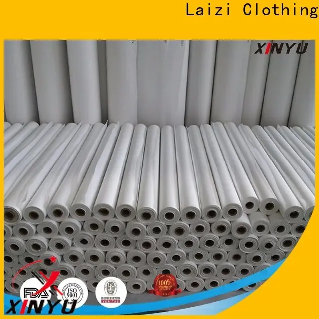 XINYU Non-woven non fusible interlining Suppliers for cuff interlining 1