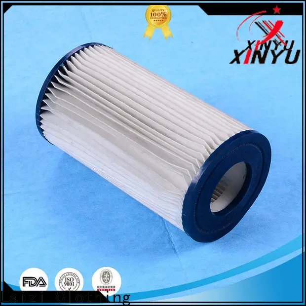 XINYU Non-woven paper water filter Suppliers for general liquid filtration 1
