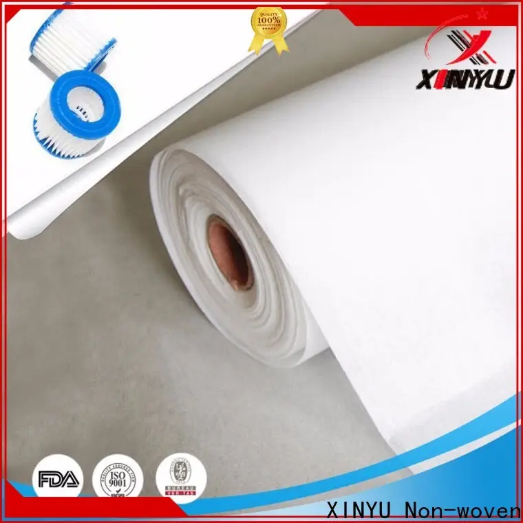 XINYU Non-woven air filter fabric factory for particulate air filter 1