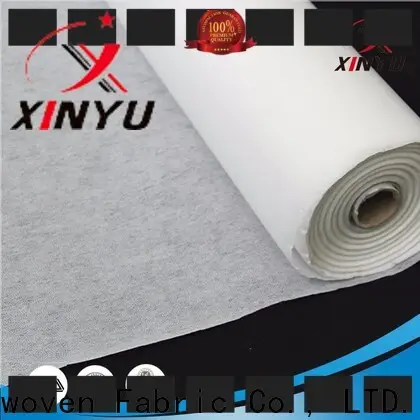 Customized non woven interlining manufacturers company for dress 1