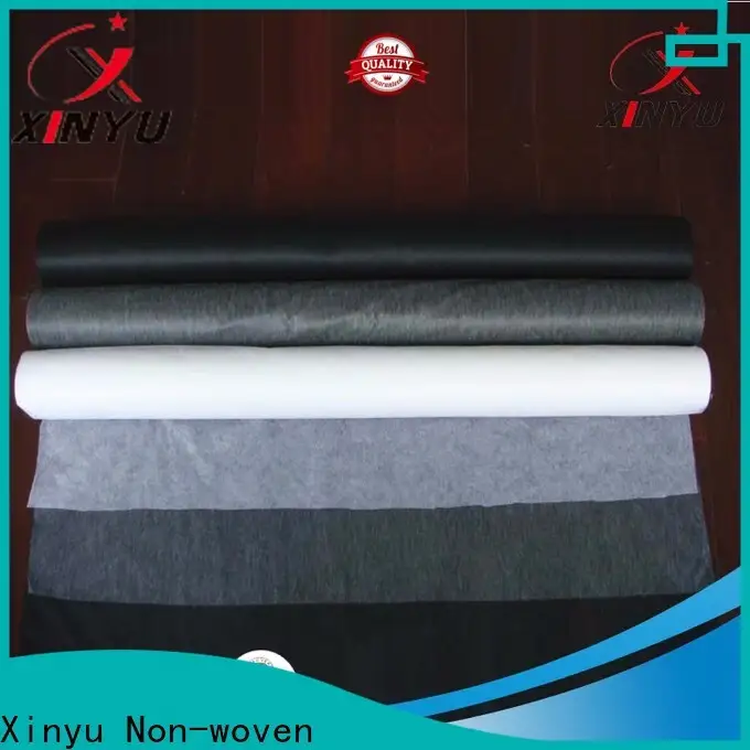 XINYU Non-woven fusible interlining fabric factory for collars 1