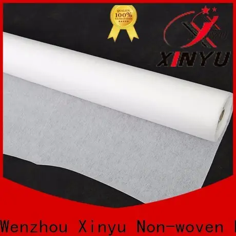 XINYU Non-woven nonwoven interlining fabric manufacturers for cuff interlining 1