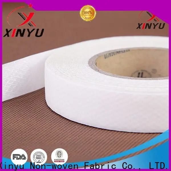 XINYU Non-woven non woven fusible interfacing company for cuff interlining 1