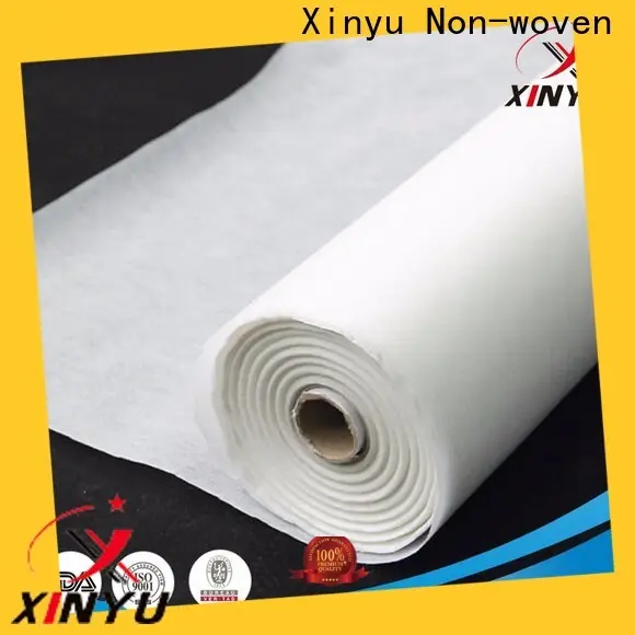 XINYU Non-woven Wholesale cotton fusible interlining company for cuff interlining 1