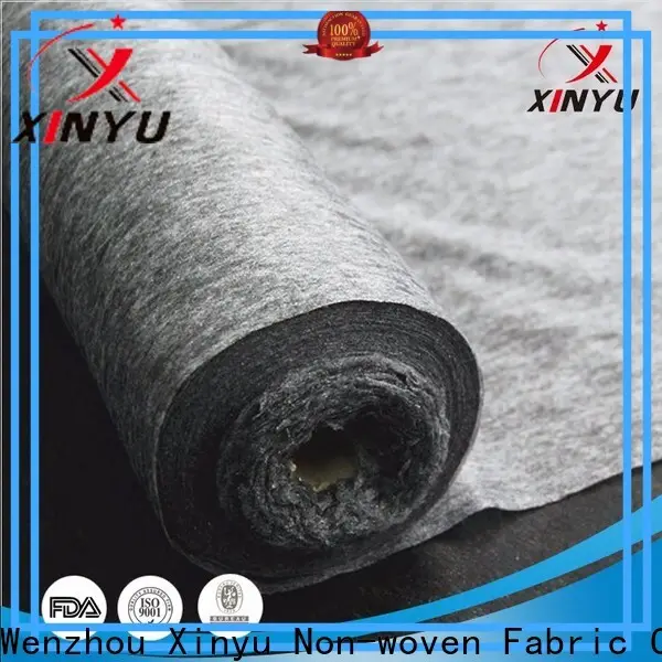 XINYU Non-woven knitted fusible interlining Suppliers for garment 1