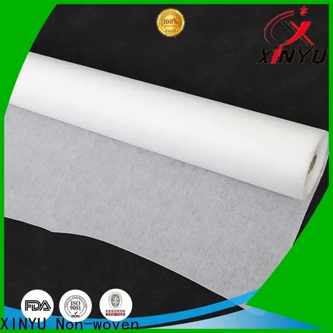 Latest non woven interlining fabric Suppliers for embroidery paper 1