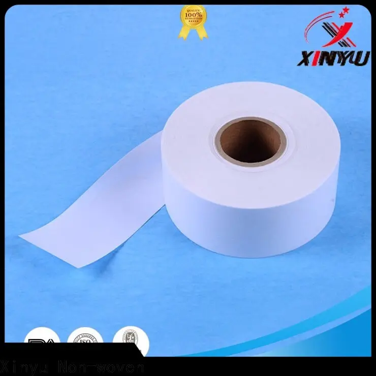 XINYU Non-woven Excellent fusible interlining fabric for business for jackets 1