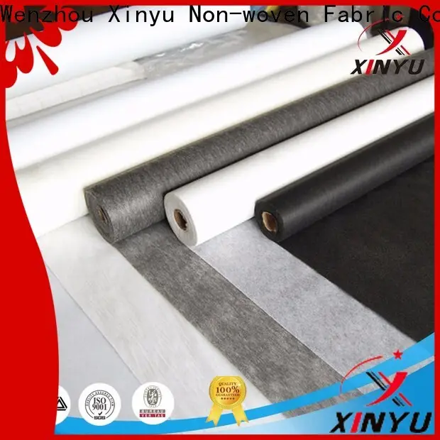 XINYU Non-woven fusible interlining fabric factory for embroidery paper 1