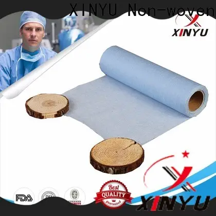 Best types of non woven fabrics factory for surgical gown 1