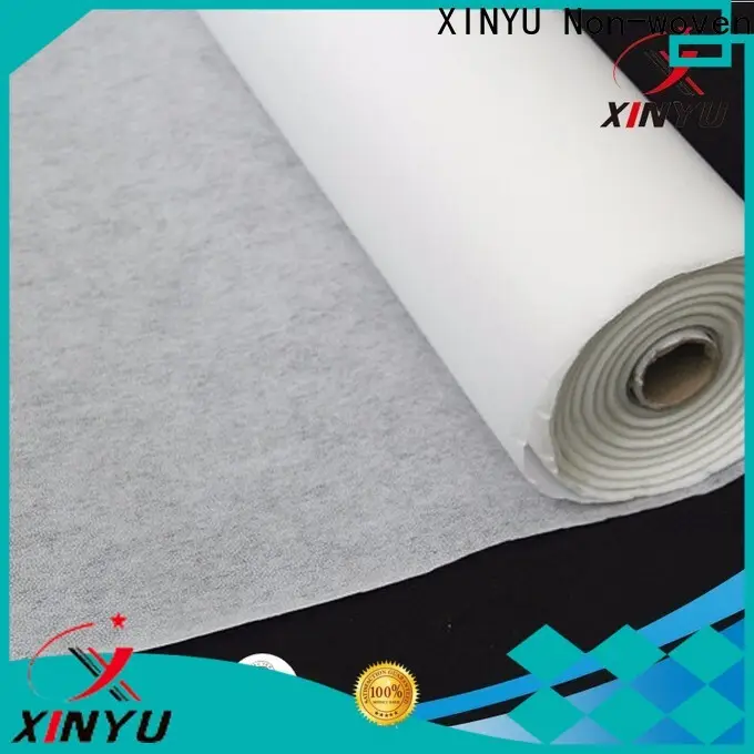 XINYU Non-woven fusible interlining fabric Suppliers for collars 1