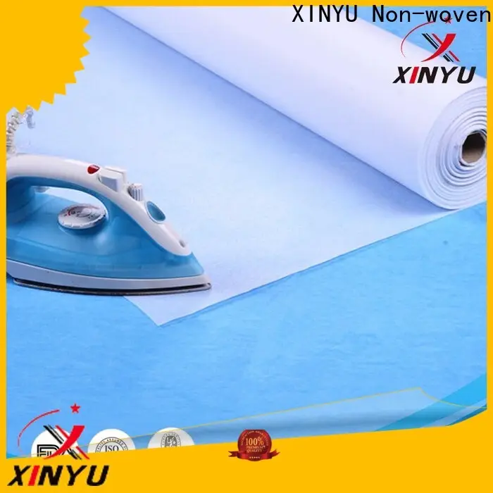XINYU Non-woven Latest non woven fusible interlining fabrics company for garment 1