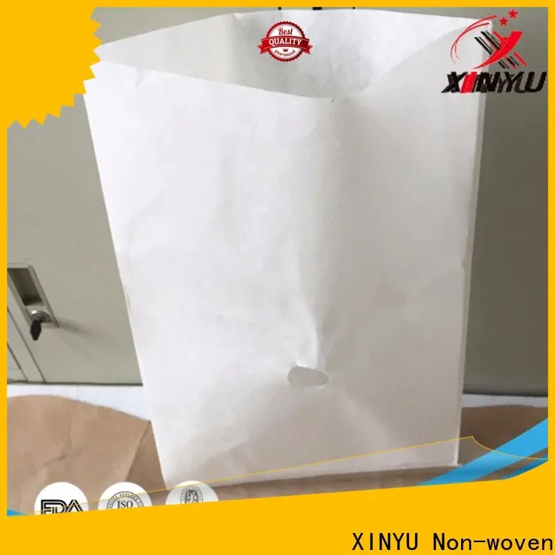 XINYU Non-woven Top oil paper filter factory for cooking oil filter 1