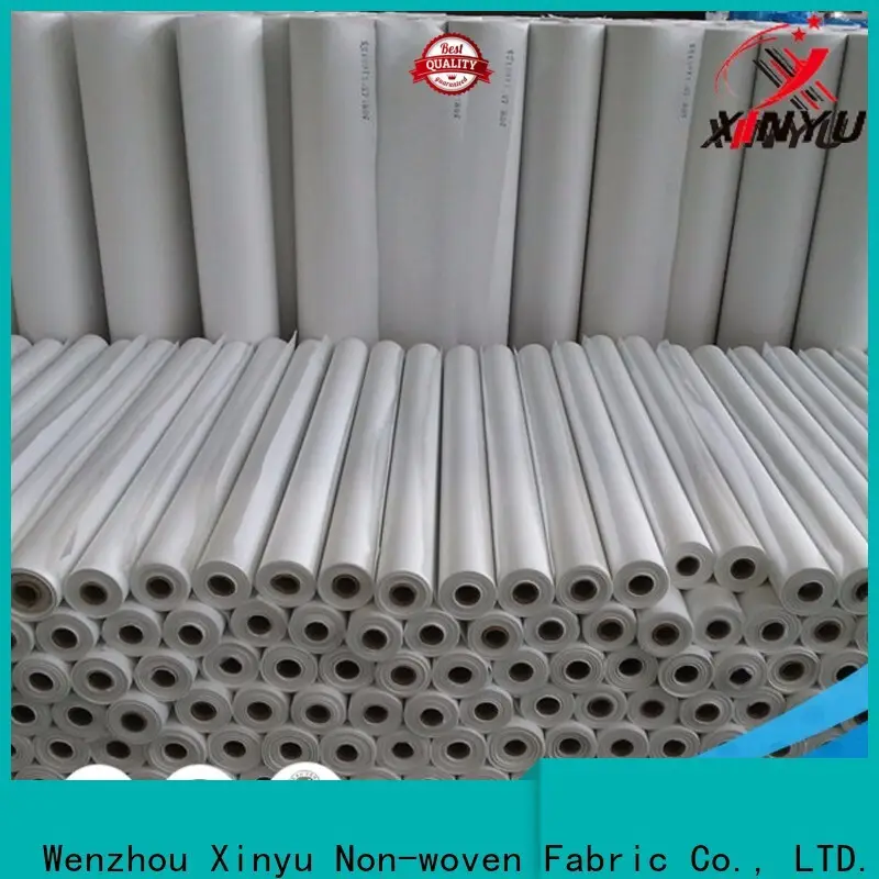 XINYU Non-woven fusible lining fabric Supply for collars 1