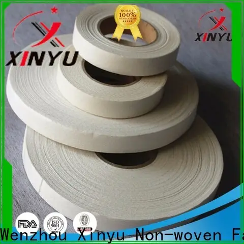 XINYU Non-woven non fusible interlining factory for cuff interlining 1