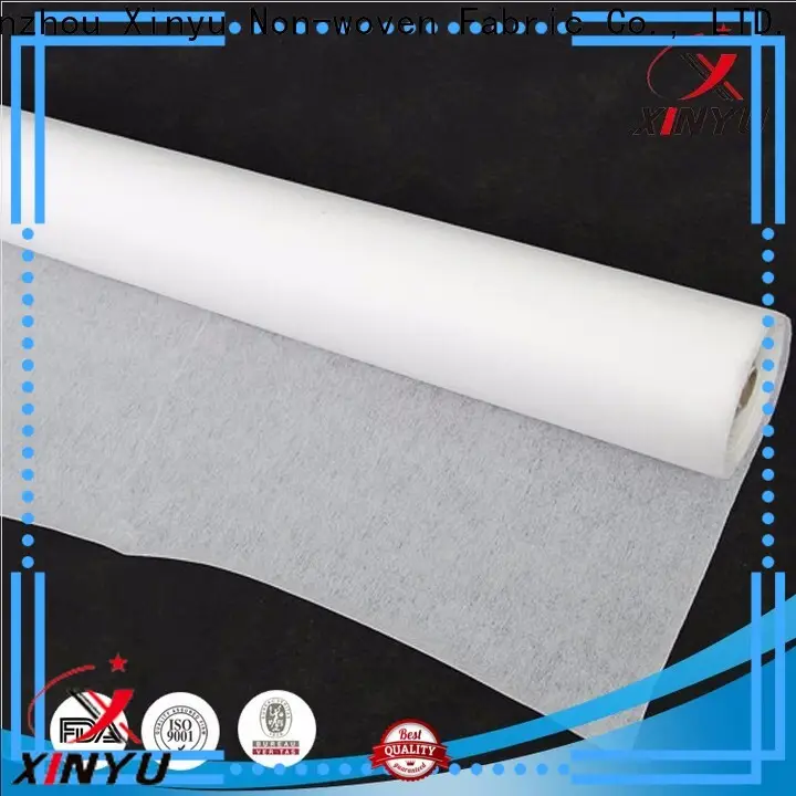 Customized adhesive non woven fabric manufacturers for embroidery paper 1